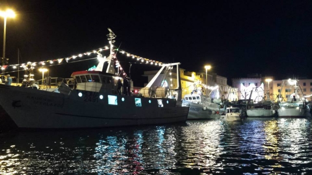  procession en mer